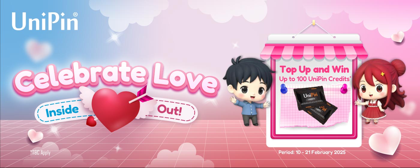 Celebrate Love, Inside & Out - Share the Joy and Win 100 UniPin Credits!🎉